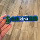 Custom School Keychain/Bag Tag