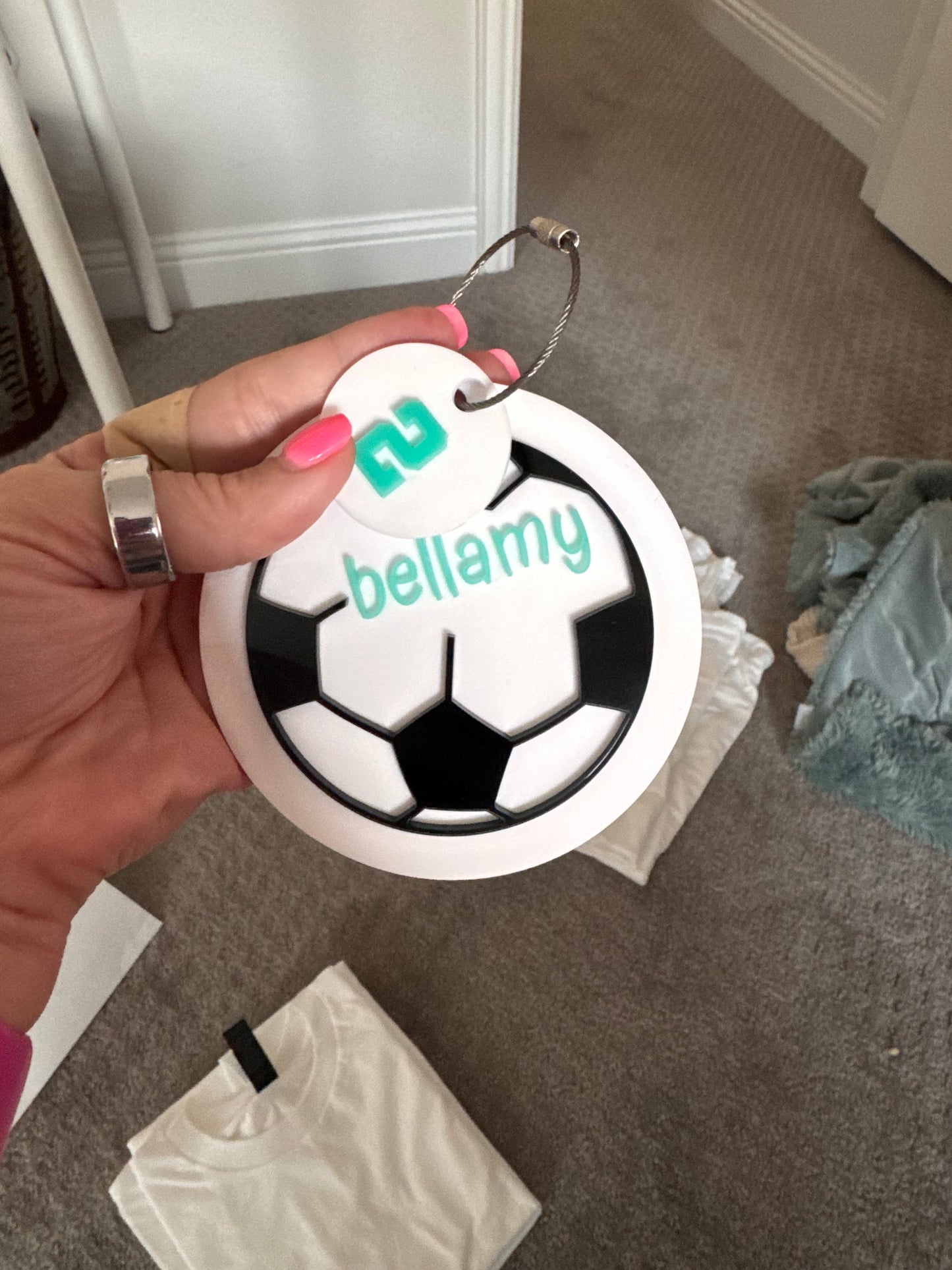 Custom Sports Keychain